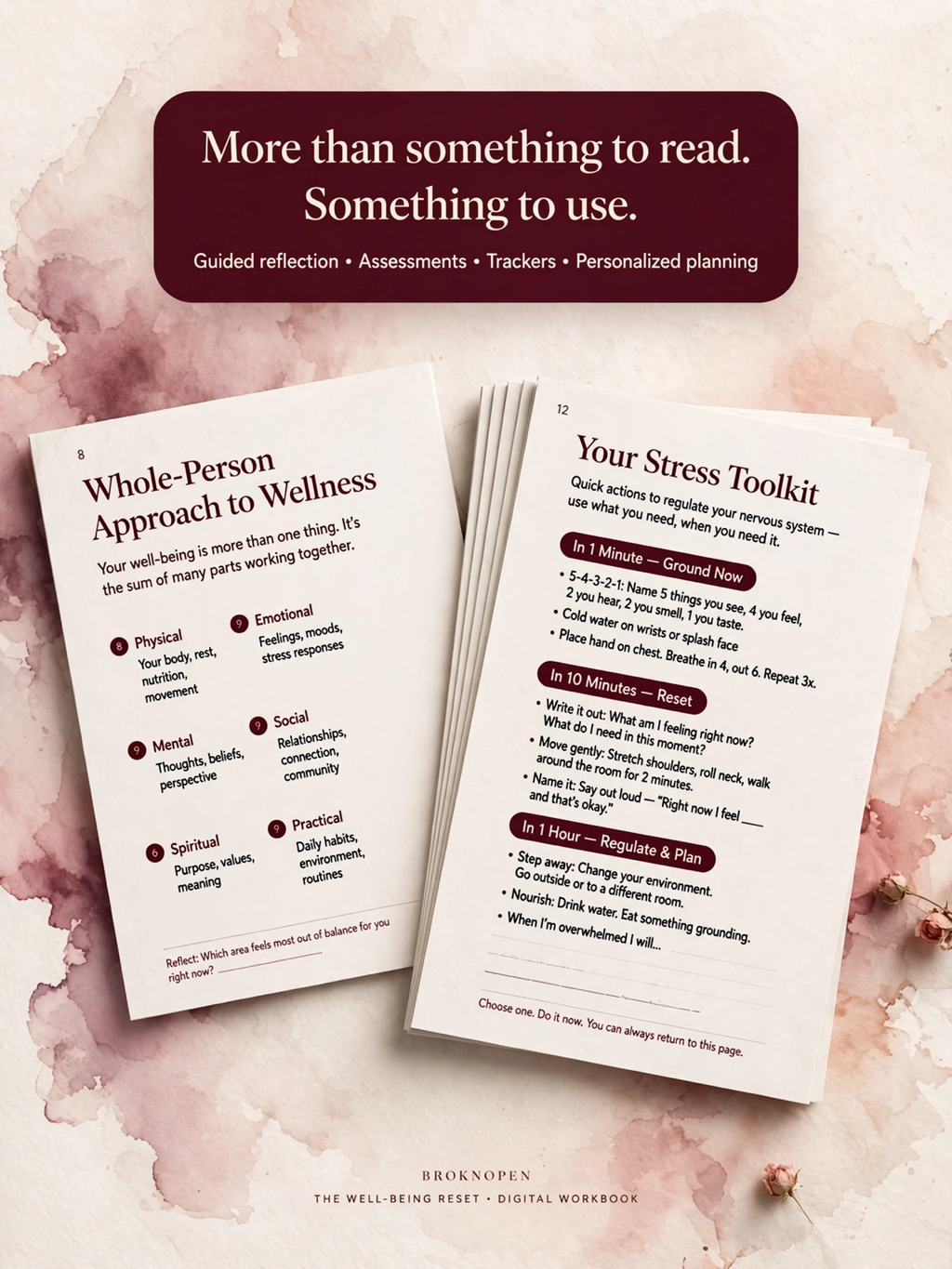 The Well-Being Reset | Digital Workbook