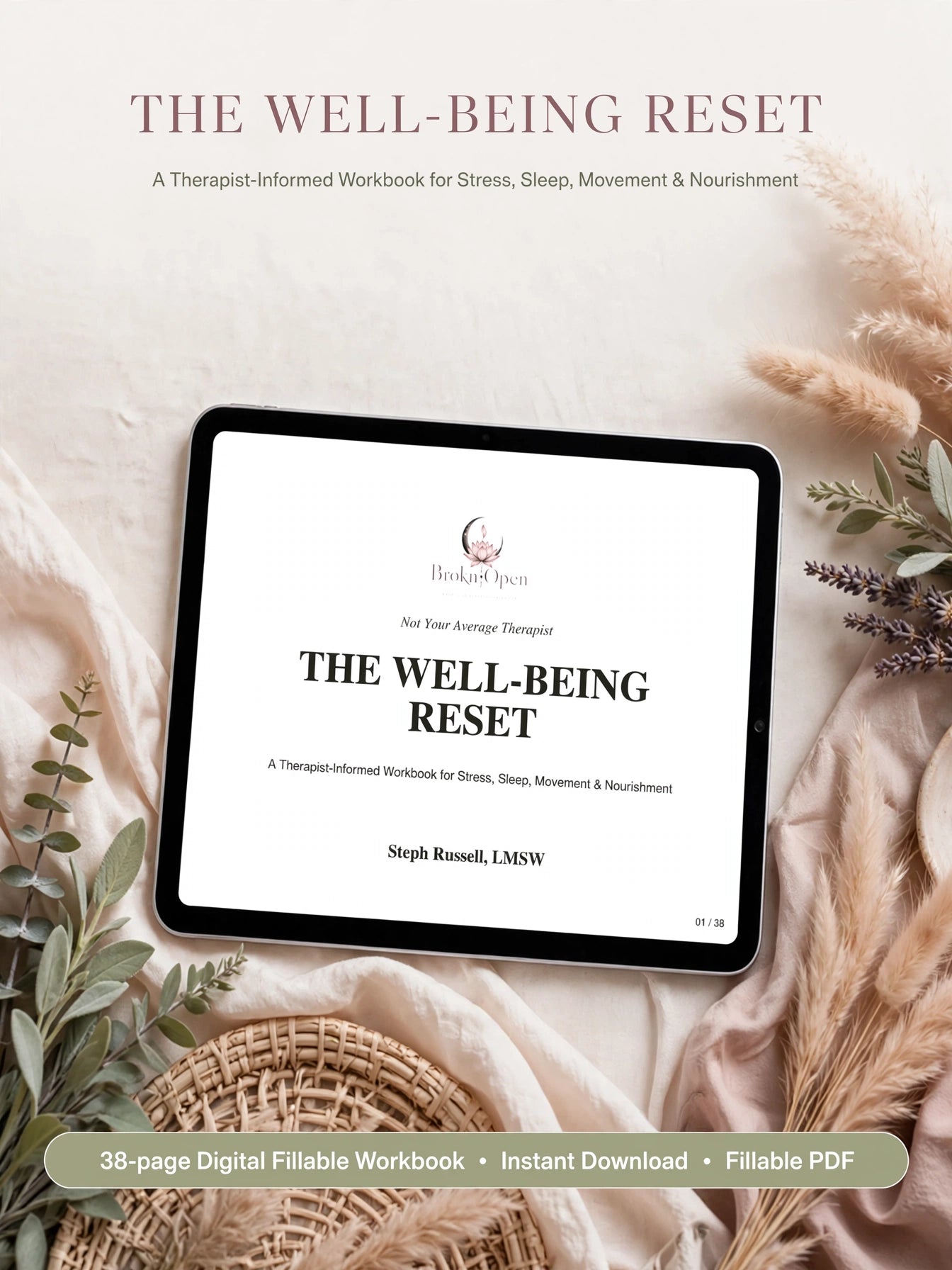 The Well-Being Reset | Digital Workbook