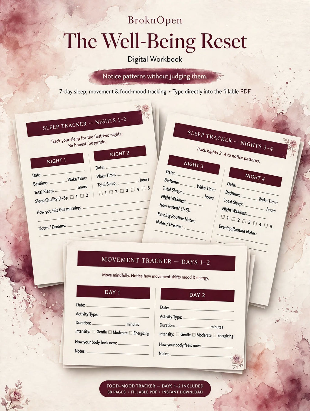 The Well-Being Reset | Digital Workbook