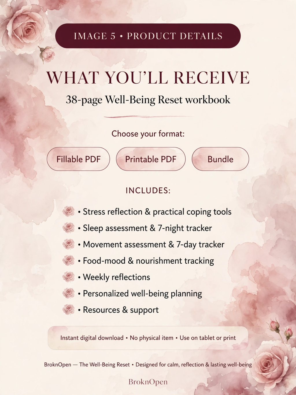The Well-Being Reset | Digital Workbook